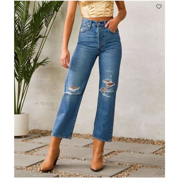 Levi’s ribcage straight jeans - Picture 15 of 16